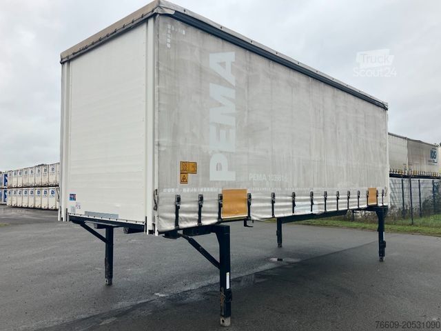 Remolque con caja móvil KÖGEL Wechselbrücke Plane