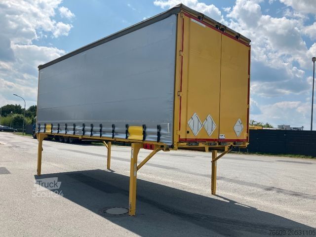 Remolque con caja móvil KRONE Wechselbrücke Plane