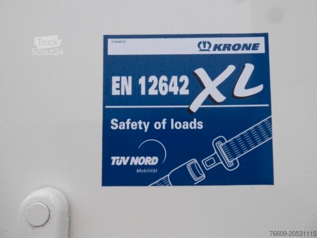 Remorque porte-caisson KRONE Heck mit Portaltüren