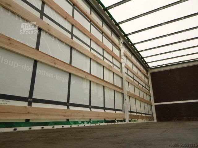 Prikolica z zamenljivo nadgradnjo KRONE Heck mit Portaltüren