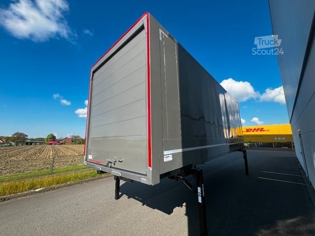 Remorque porte-caisson KRONE Heck & Front  Alu.- Rolltor