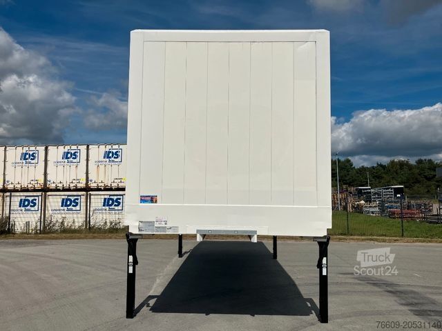 Remolque con caja móvil KRONE Wechselbrücke Koffer