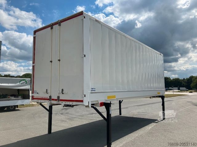 Remolque con caja móvil KRONE Wechselbrücke Koffer