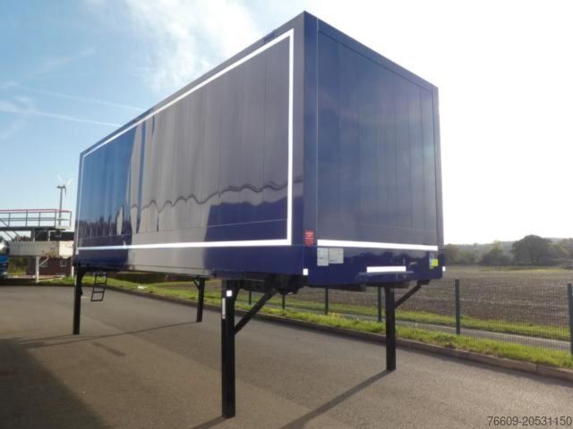 Rimorchio porta-cassa KRONE Heck Alu.- Rolltor