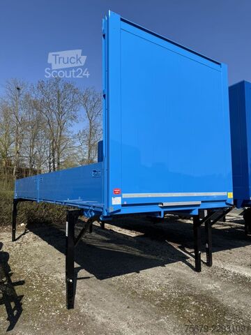 Wechselbrücke mit Pritsche & Plane Krone BDF-System 7.450 mm, LACK NEU!