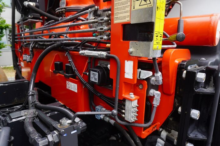 Benne trilatérale Iveco STRALIS 330 E6 / FASSI 195A 8.5 T