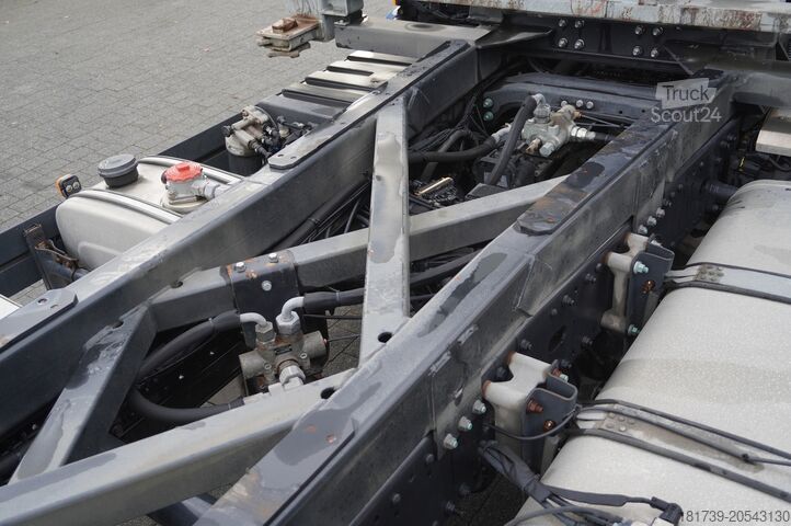 BDF kiprowany MAN TGX 26.470 6x2 COINTAINERKIPPER HYVA