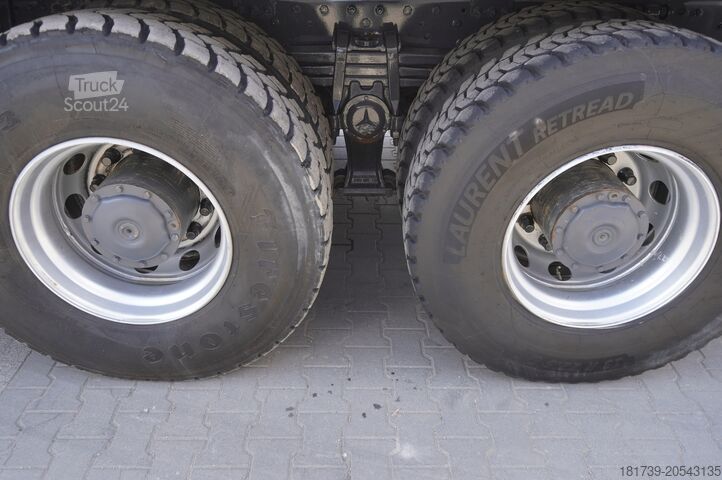 Tippbil med kran Mercedes-Benz Actros 2641 6×4 E5 / Crane / Dumper