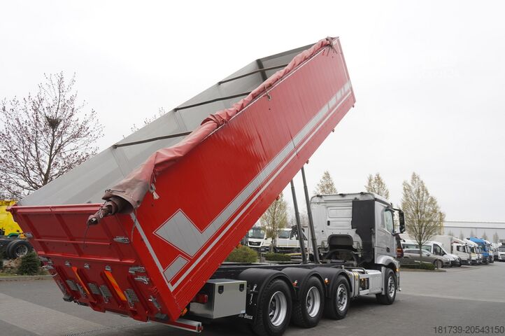 Перекидач зерна Mercedes-Benz Actros 3563 8x4 / Tipper for grain 20 t
