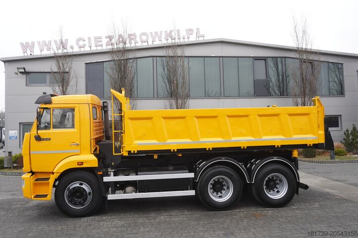 3-stronna wywrotka Kamaz T2530 E5 6x4 / 3-sided tipper