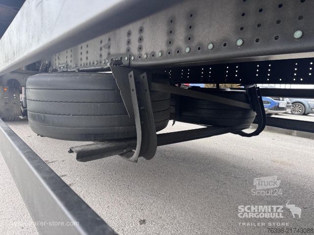 Open semitrailer with tarp Schmitz Cargobull Curtainsider Mega