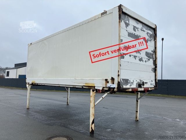 Växelflakssläp KRONE Wechselbrücke Koffer