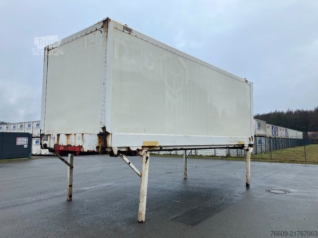 Växelflakssläp KRONE Wechselbrücke Koffer