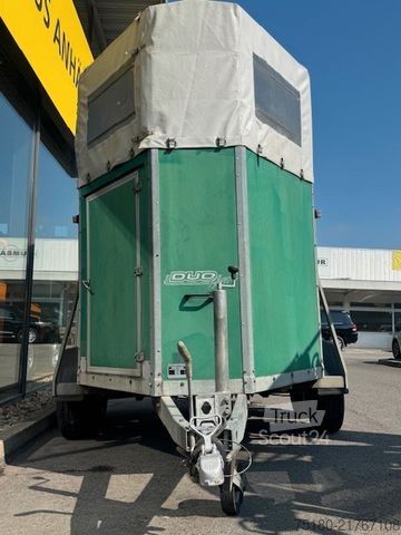 Remorcă pentru transport cai BÖCKMANN Duo Esprit 2 Pferdeanhänger Holz/Poly 2t.