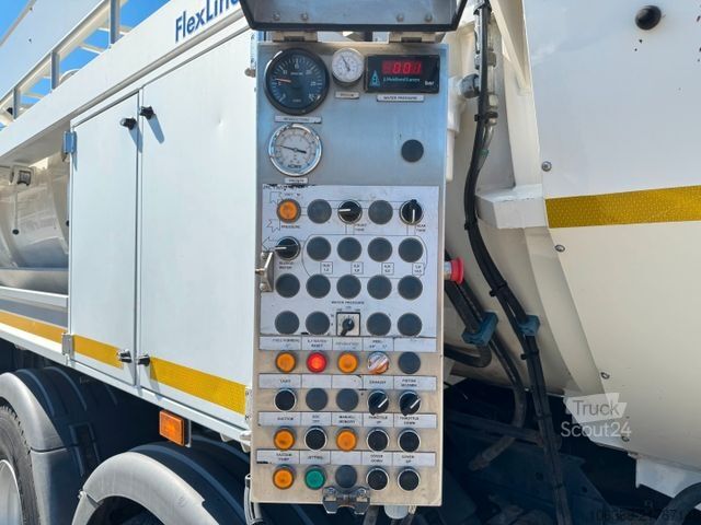 Imutyhjysäiliöauto SCANIA P360 6x4 Hvidtved Larsen Flexline 312 Euro 6