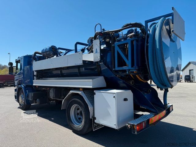 Vákuumtartályos teherautó SCANIA P310 4x2 Hvidtved Larsen Flexline 207