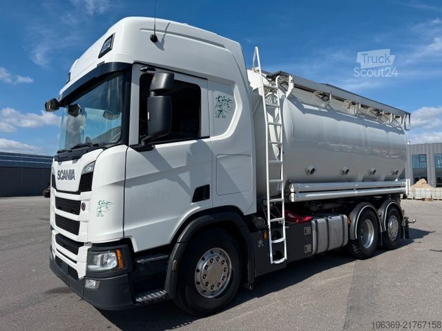 Cisterninis sunkvežimis SCANIA R500 NGS 6x2 26 m3 Grain silo / Kompressor