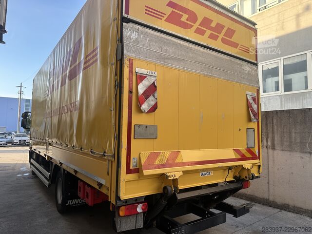 Tenteli düz yataklı kamyon Iveco Eurocargo ML 120E25 P EURO 6