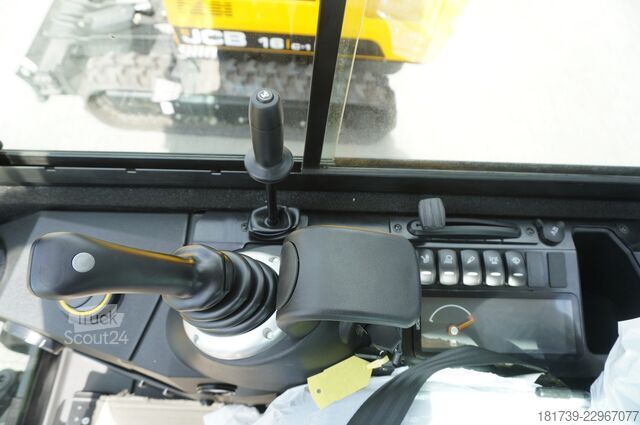 Paletli mini ekskavatör - 7 adet JCB 16 C-1 mini crawler excavator / joystick