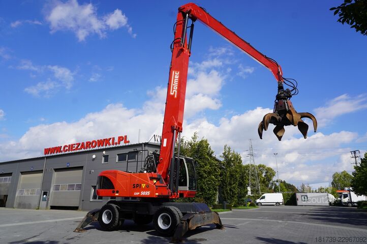 Malzeme i̇şleyi̇ci̇si̇ Solmec EXP 5035/6000 mth!/37t material handler