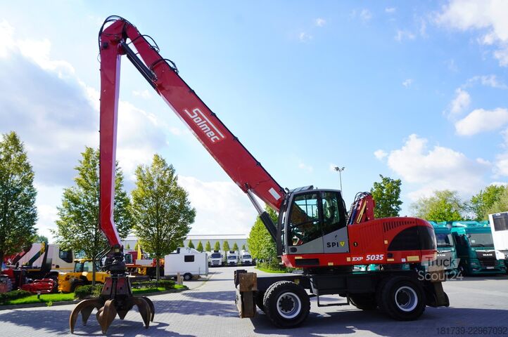Malzeme i̇şleyi̇ci̇si̇ Solmec EXP 5035/6000 mth!/37t material handler