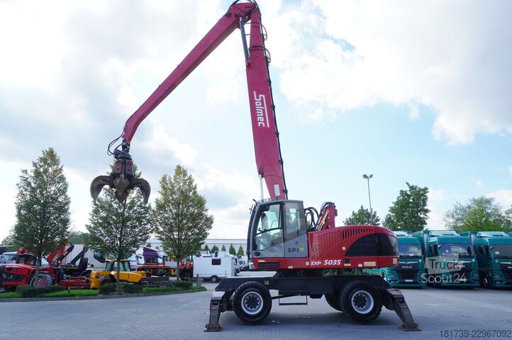 Malzeme i̇şleyi̇ci̇si̇ Solmec EXP 5035/6000 mth!/37t material handler