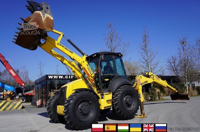Kazıcı yükleyici New Holland B 115 C backhoe loader / 1000 MTH !