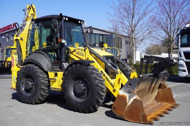 Kazıcı yükleyici New Holland B 115 C backhoe loader / 1000 MTH !