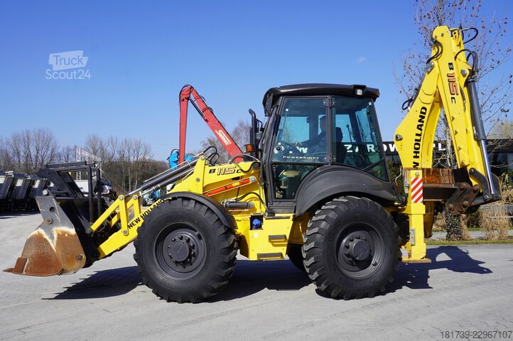 Kazıcı yükleyici New Holland B 115 C backhoe loader / 1000 MTH !