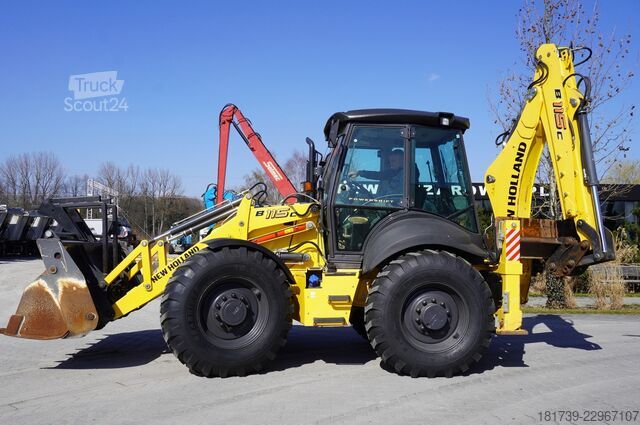 Kazıcı yükleyici New Holland B 115 C backhoe loader / 1000 MTH !