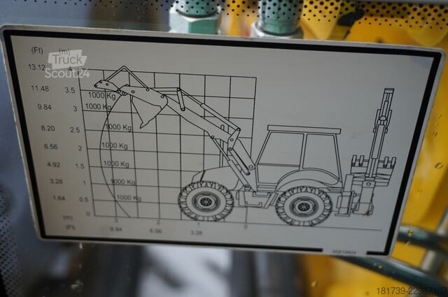 Kazıcı yükleyici New Holland B 115 C backhoe loader / 1000 MTH !