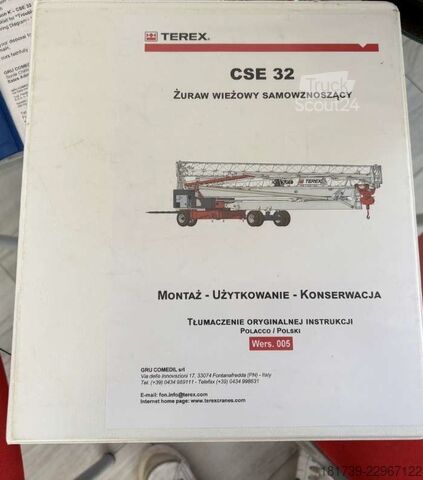 Mobilkran Terex CSE 32 quick-mounting low-slewing crane