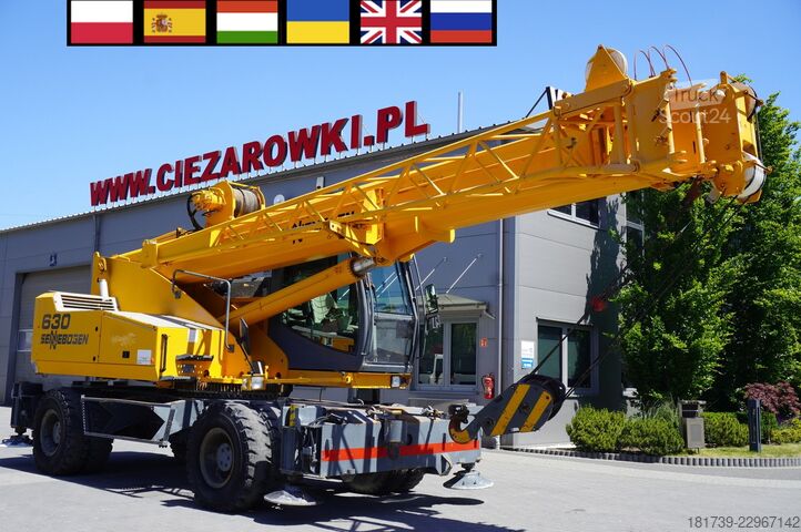 Geländekran Sennebogen 630 rough terrain crane / Range 30 m