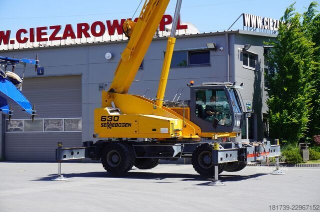 Geländekran Sennebogen 630 rough terrain crane / 2000 MTH / 30m