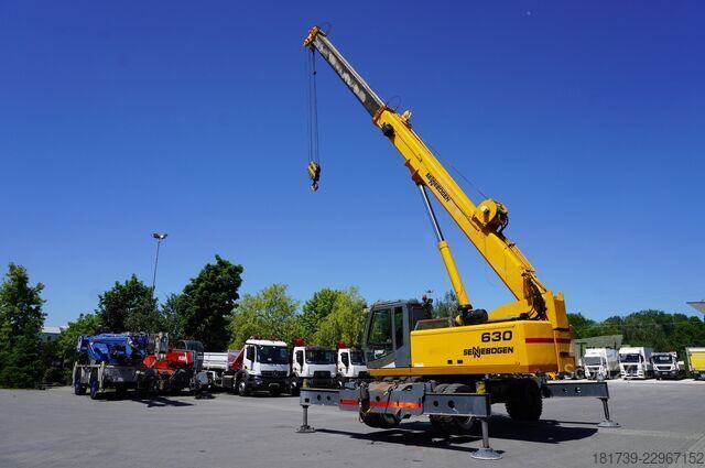 Geländekran Sennebogen 630 rough terrain crane / 2000 MTH / 30m