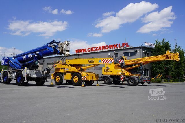 Geländekran Sennebogen 630 rough terrain crane / 2000 MTH / 30m