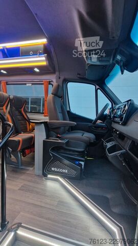 Minibus MERCEDES-BENZ 519  Allrad 4 x 4  20 / 23 Sitzer schnelle Liefe