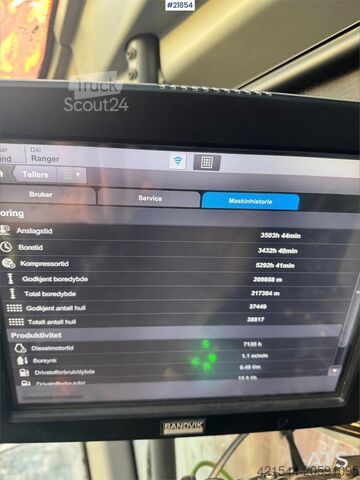 Maszyna do wiercenia w ziemi Sandvik DX800i