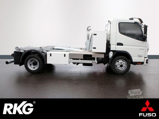 Abrollkipper Transporter FUSO CANTER 7C18 3400 UNSINN Abroller KLIMA KAMERA