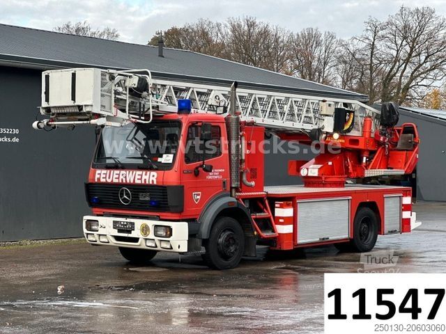 Arbejdsplatform lastbil MERCEDES-BENZ 1838 4x2 Feuerwehr,Drehleiter Camiva DLK23/12