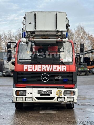 Arbejdsplatform lastbil MERCEDES-BENZ 1838 4x2 Feuerwehr,Drehleiter Camiva DLK23/12
