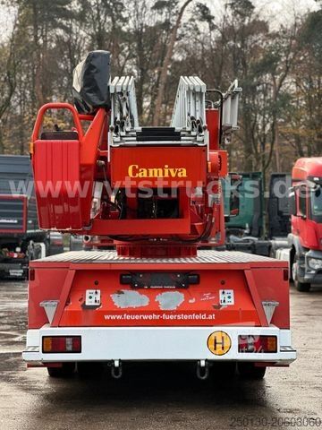 Arbejdsplatform lastbil MERCEDES-BENZ 1838 4x2 Feuerwehr,Drehleiter Camiva DLK23/12