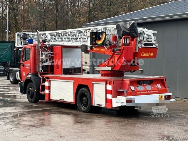 Arbejdsplatform lastbil MERCEDES-BENZ 1838 4x2 Feuerwehr,Drehleiter Camiva DLK23/12