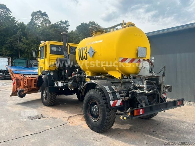 Автоцистерна MAN F8 Winterdienst Räumschild