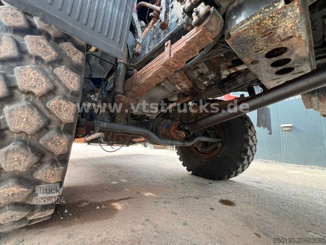 Tankwagen MAN F8 Winterdienst Räumschild