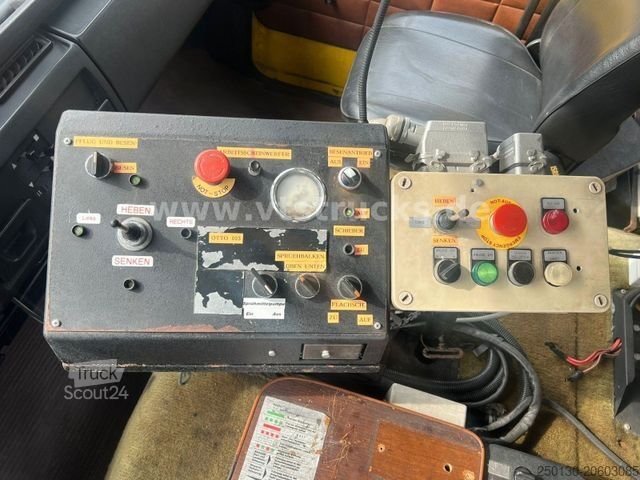 Автоцистерна MAN F8 Winterdienst Räumschild