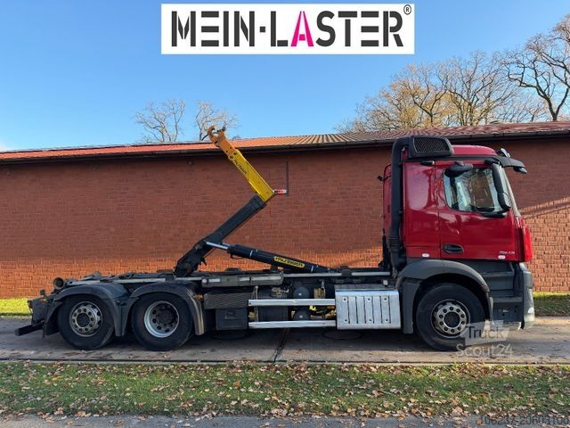 Kroklastbil MERCEDES-BENZ 2643 6x2 Palfinger Lift-Lenkachse TÜV 10-26