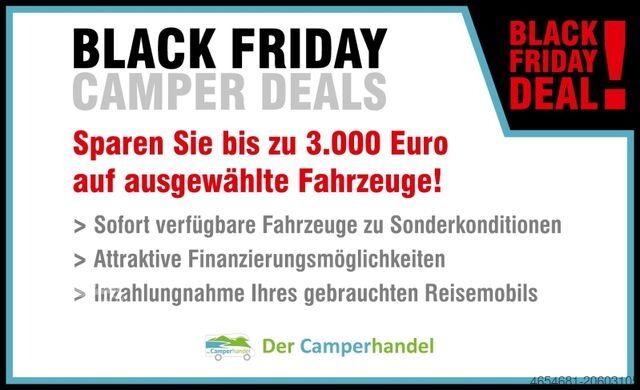 Camping-car MALIBU Van family-for-4 640 LE K 9G#SCHLAFDACH#4000 KG#