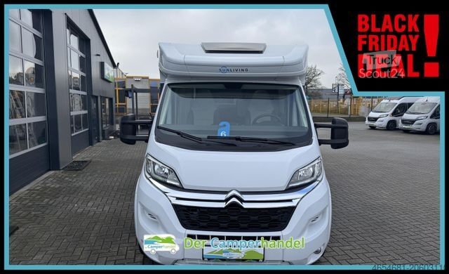 Half-integraal camper SUNLIVING S 65SL 1.HAND#AHK#NAVI#SAT-TV#EINZELBETTEN