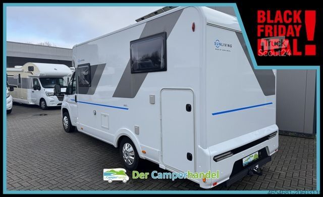 Half-integraal camper SUNLIVING S 65SL 1.HAND#AHK#NAVI#SAT-TV#EINZELBETTEN